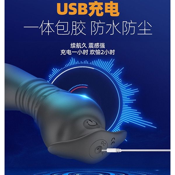 Plug phích cắm hậu môn rung sạc USB Prostate