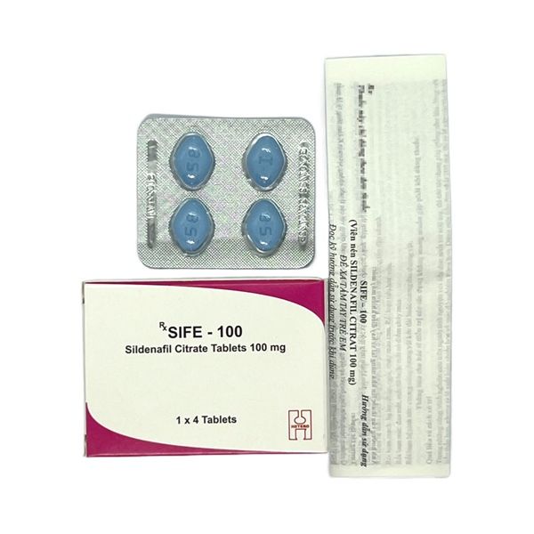 Viên uống hỗ trợ cương dương Sife 100 1 viên