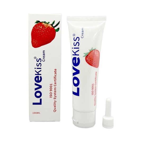 Gel bôi trơn hương thơm Dâu Love Kiss Chai 100ml