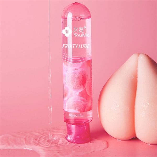 Gel bôi trơn hương thơm YouMe Fruity Lube Đào Chai 80ml