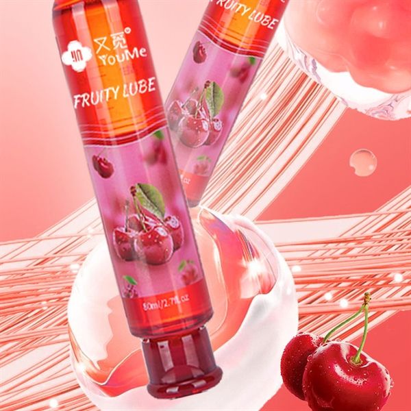 Gel bôi trơn hương thơm YouMe Fruity Lube Cherry Chai 80ml