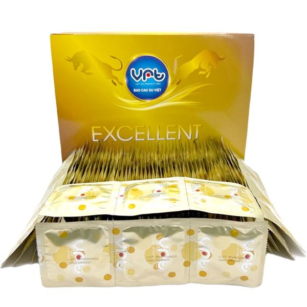 Bao cao su khách sạn nhà nghỉ VRT Hộp 144 cái