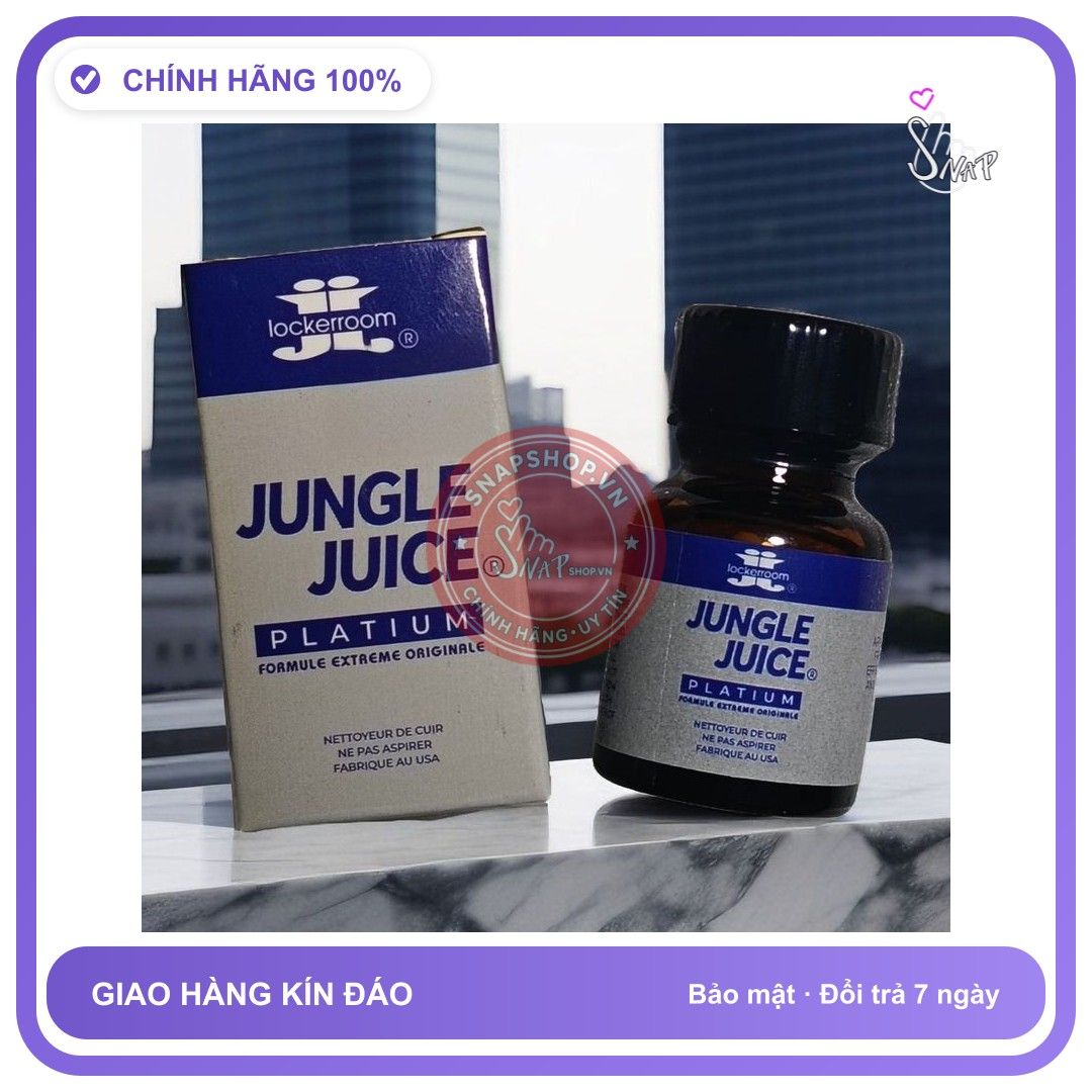 Chai hít tăng khoái cảm Popper JUNGLE JUICE 10ml Che Tên SP 