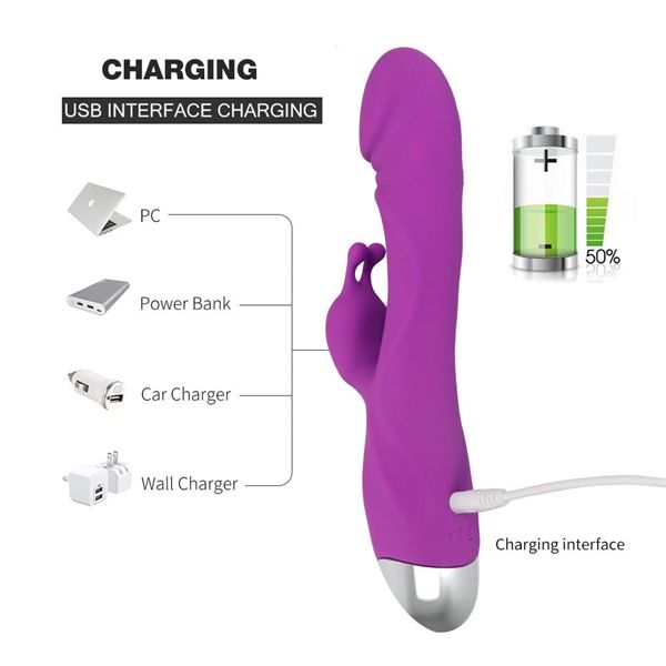 Dương vật giả rung sạc USB GOK Free Romeo