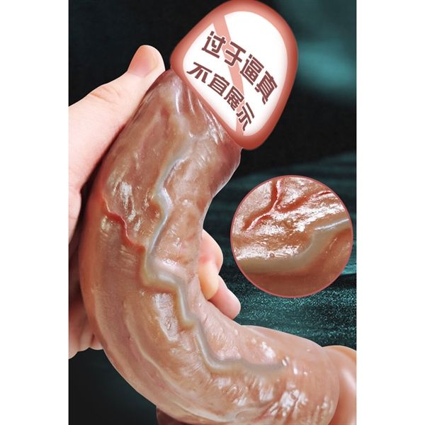 Dương vật giả có đế hít Jiuai Penis Dildo
