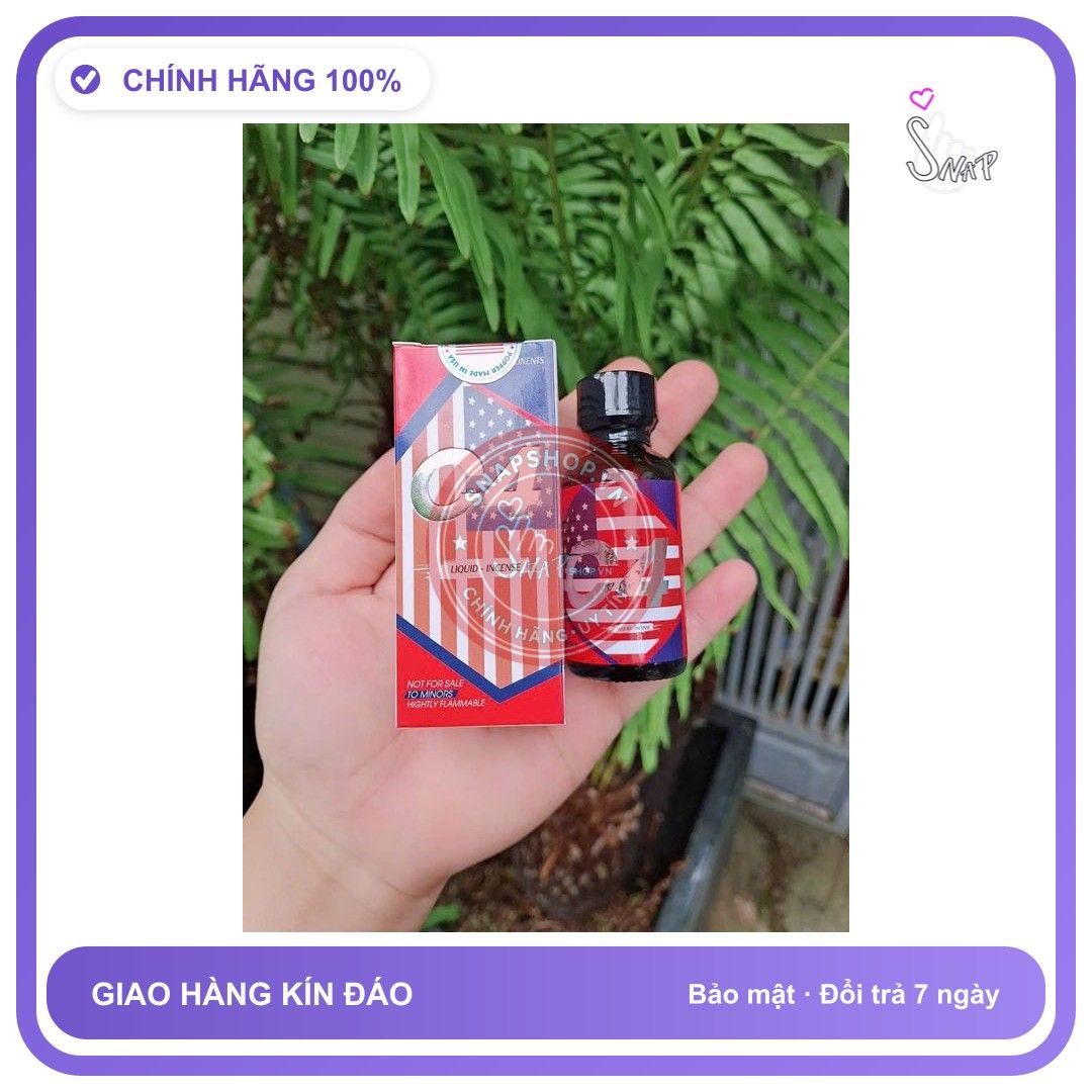 Chai hít tăng khoái cảm Popper C4 30ML POPPER 30ML MẠNH USA