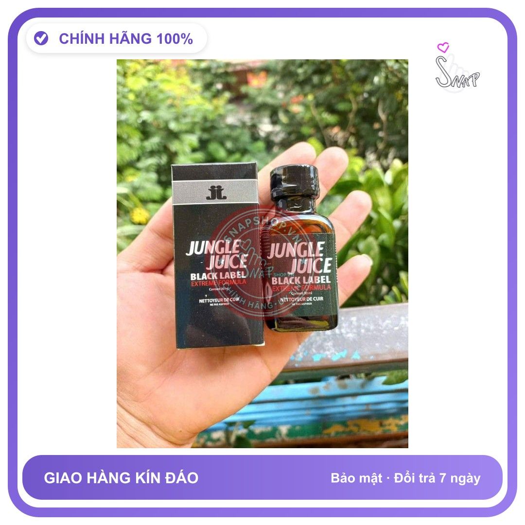 Chai hít tăng khoái cảm Popper JUNGLE JUICE 30ml Popper 30ml