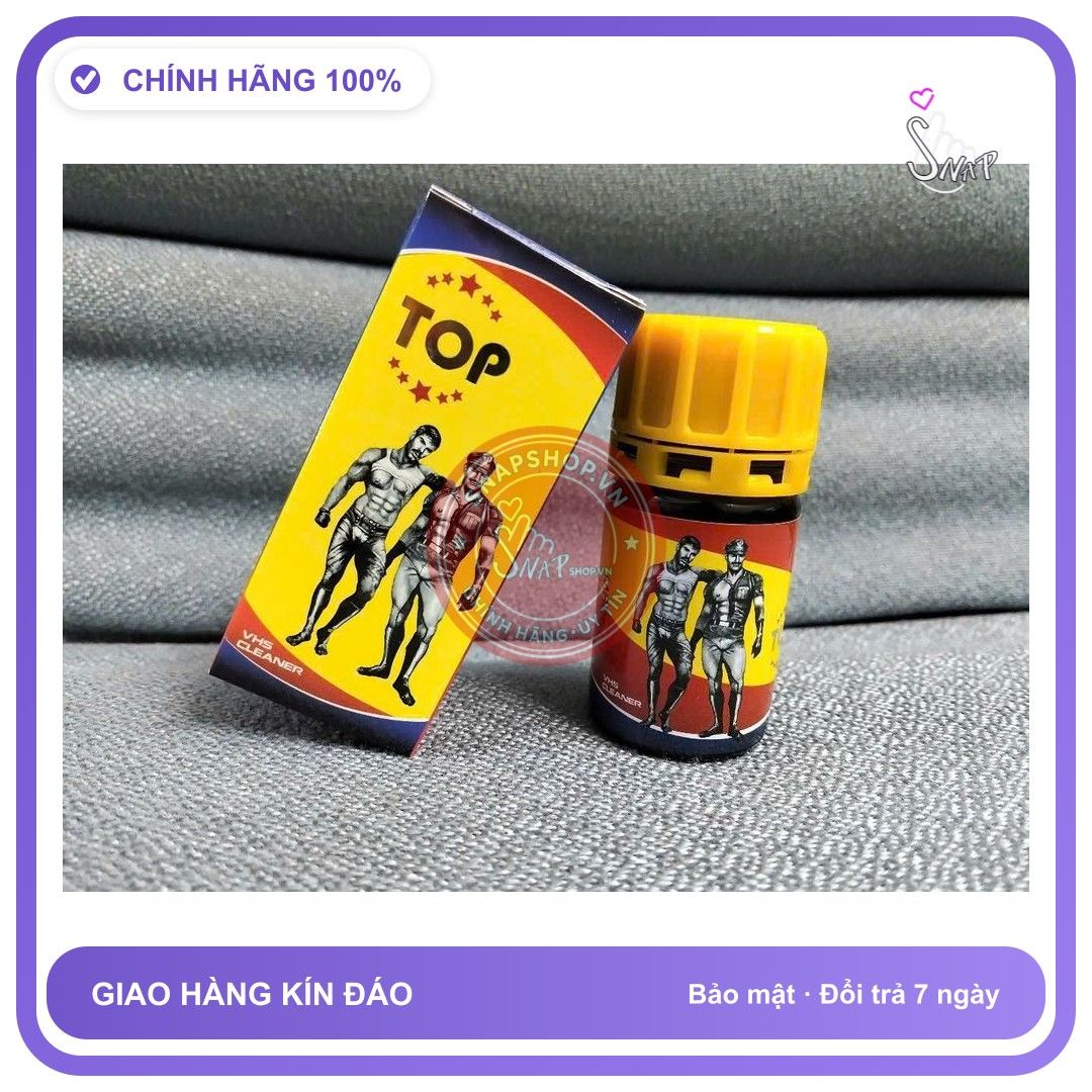 Chai hít tăng khoái cảm Popper TOP 40ml Popper 40ml USA, Dùn