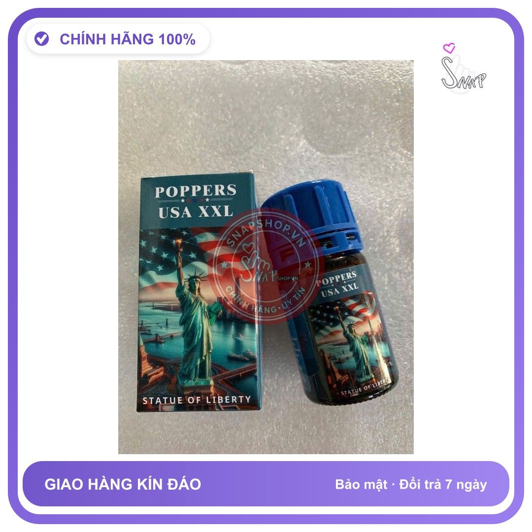 Chai hít tăng khoái cảm Popper POPPERS 40ML Popper USA 40ML 