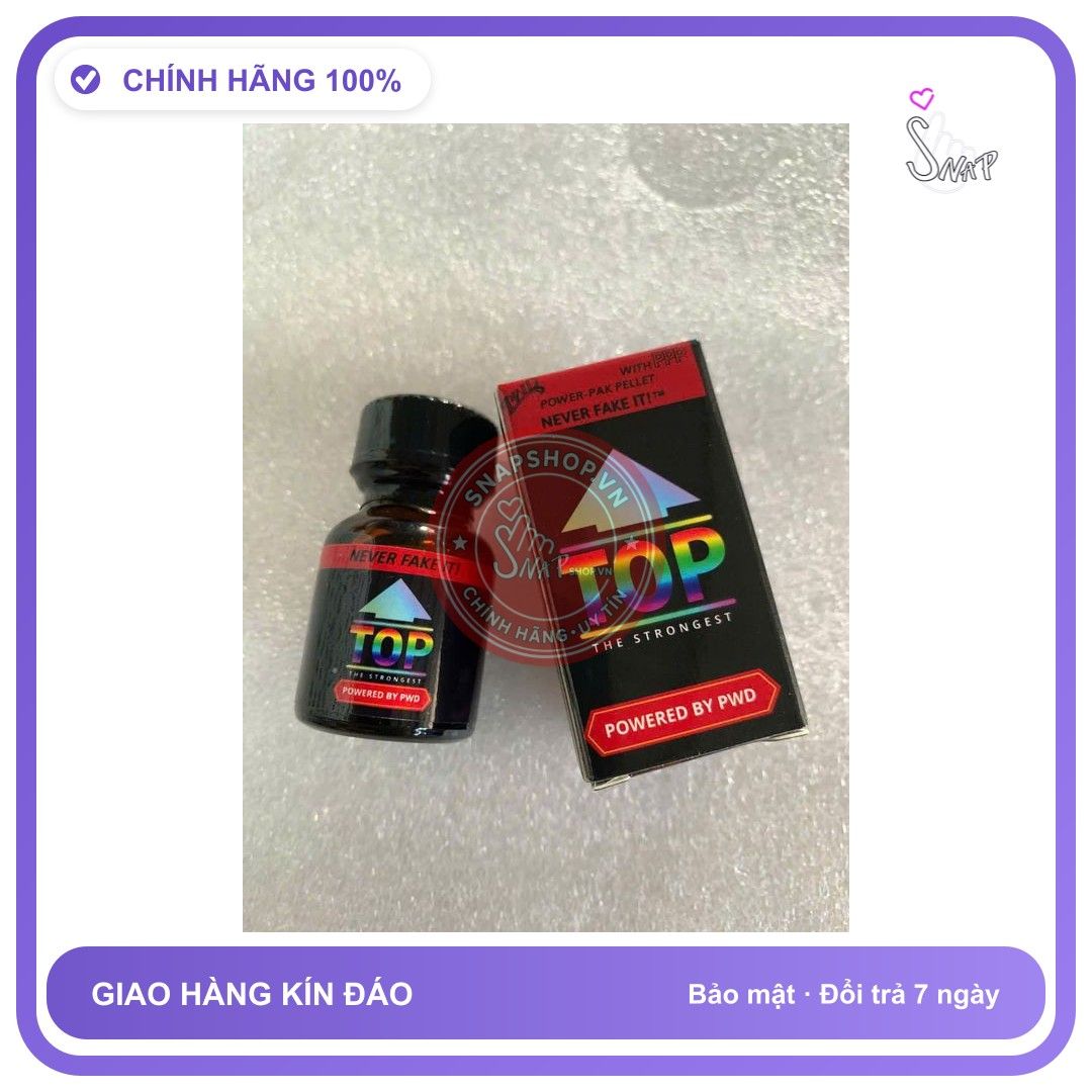 Chai hít tăng khoái cảm Popper TOP 10ml Popper 10ml, TOP Chố