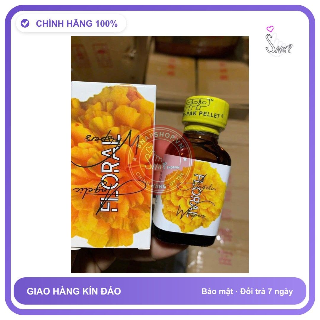Chai hít tăng khoái cảm Popper FLORAL 30ml Popper 30ml nước 