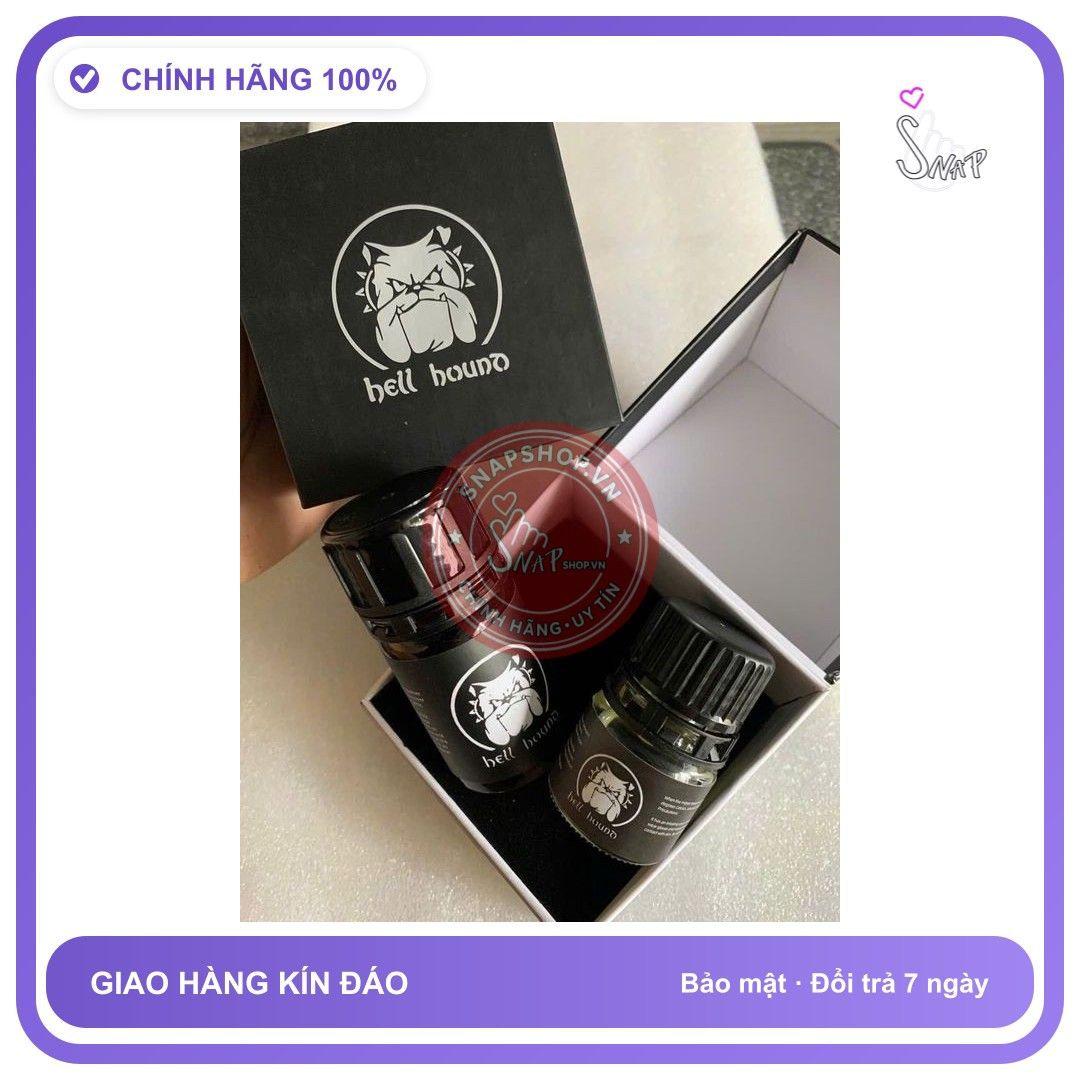 Chai hít tăng khoái cảm Popper hell bound 40ml Popper Hộp ca