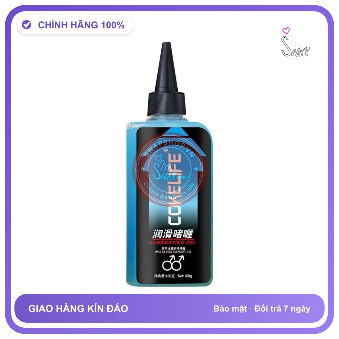 Gel bôi trơn COKELIFE Gel bôi tron giảm đau, mát lạnh, cực đ