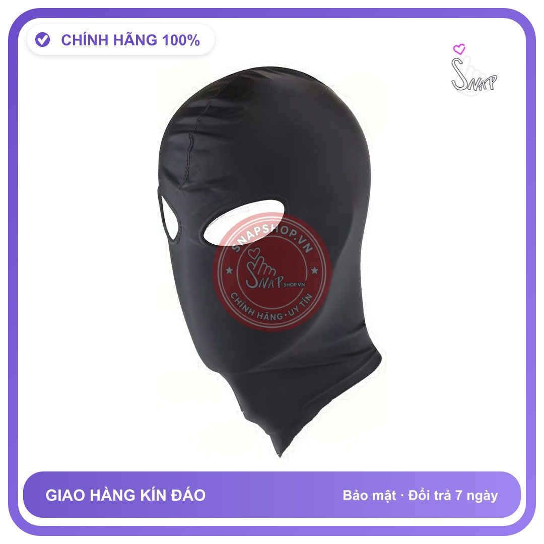 Đồ chơi người lớn Mặt nạ vải trùm, đồ chơi BDSM, che tên sp