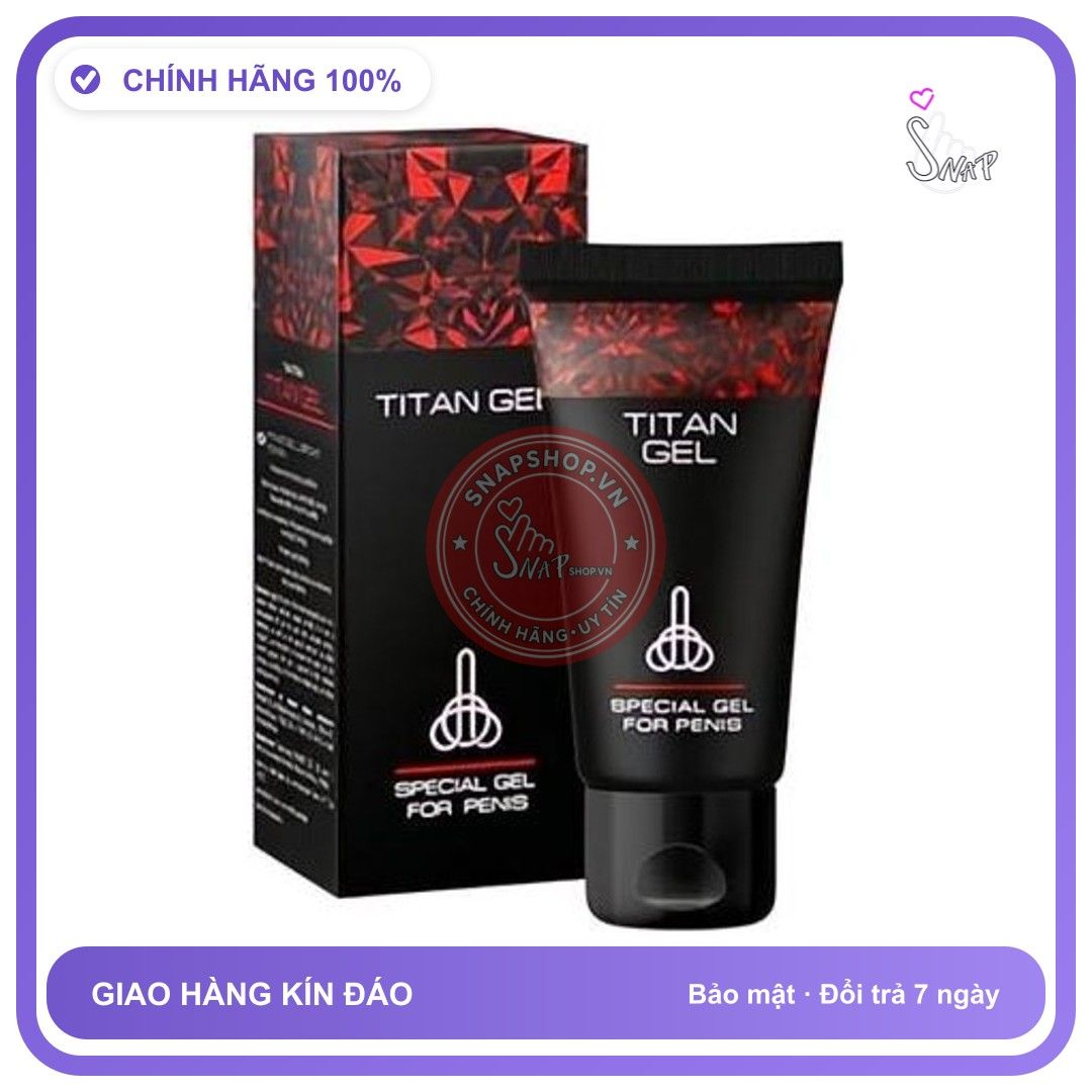 Gel bôi trơn TITAN GEL Gel bôi trơn tăng kích thước dương vậ
