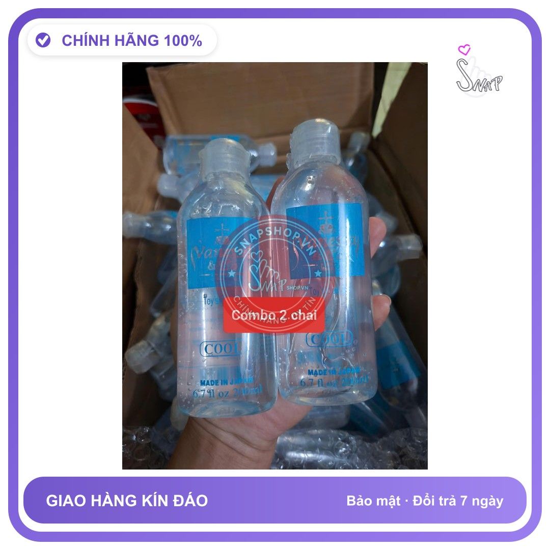 Chai xịt kéo dài thời gian quan hệ Vanessa & Co 200ml Combo 