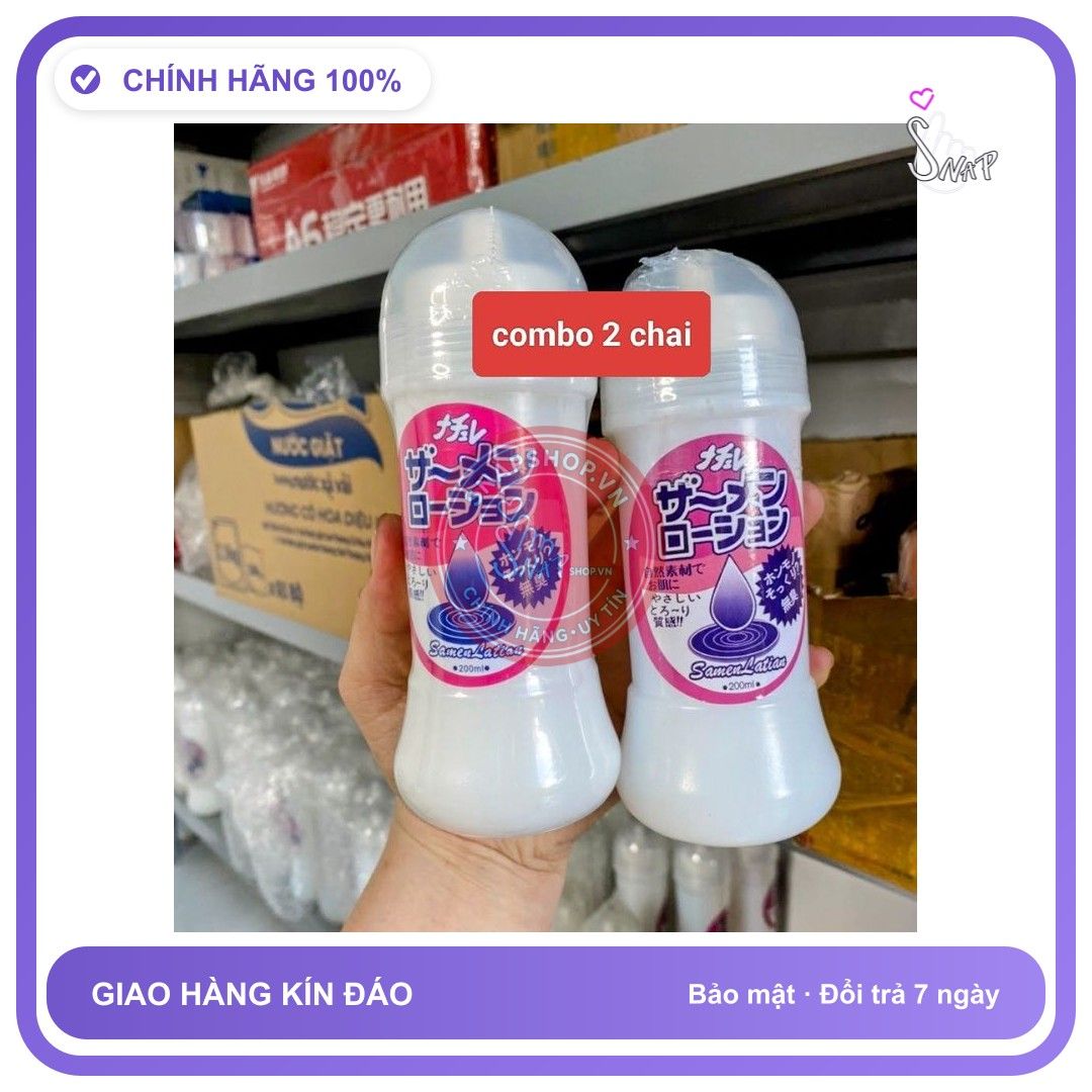 Gel bôi trơn SamenLatian 200ml Combo 2 chai gel bôi trơn tìn