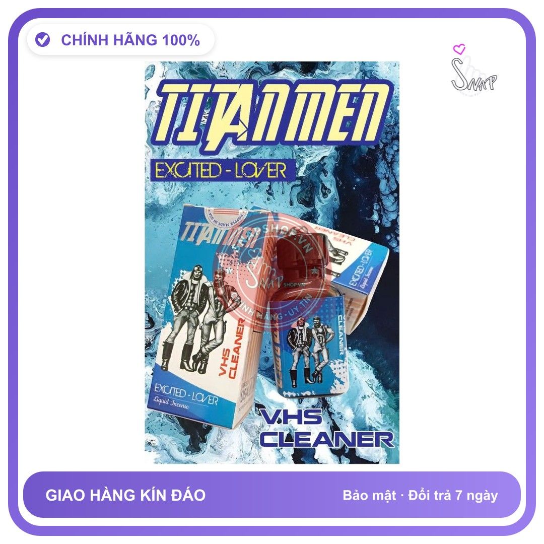 Chai hít tăng khoái cảm Popper TITANMEN 30ml chai hít popper