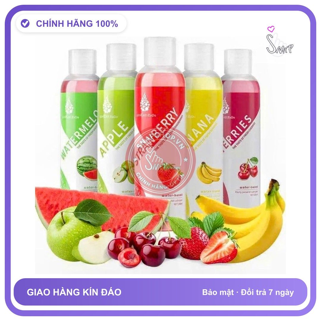 Gel bôi trơn LOVE WATER 2000 200ml Gel bôi trơn 200ml, mùi 