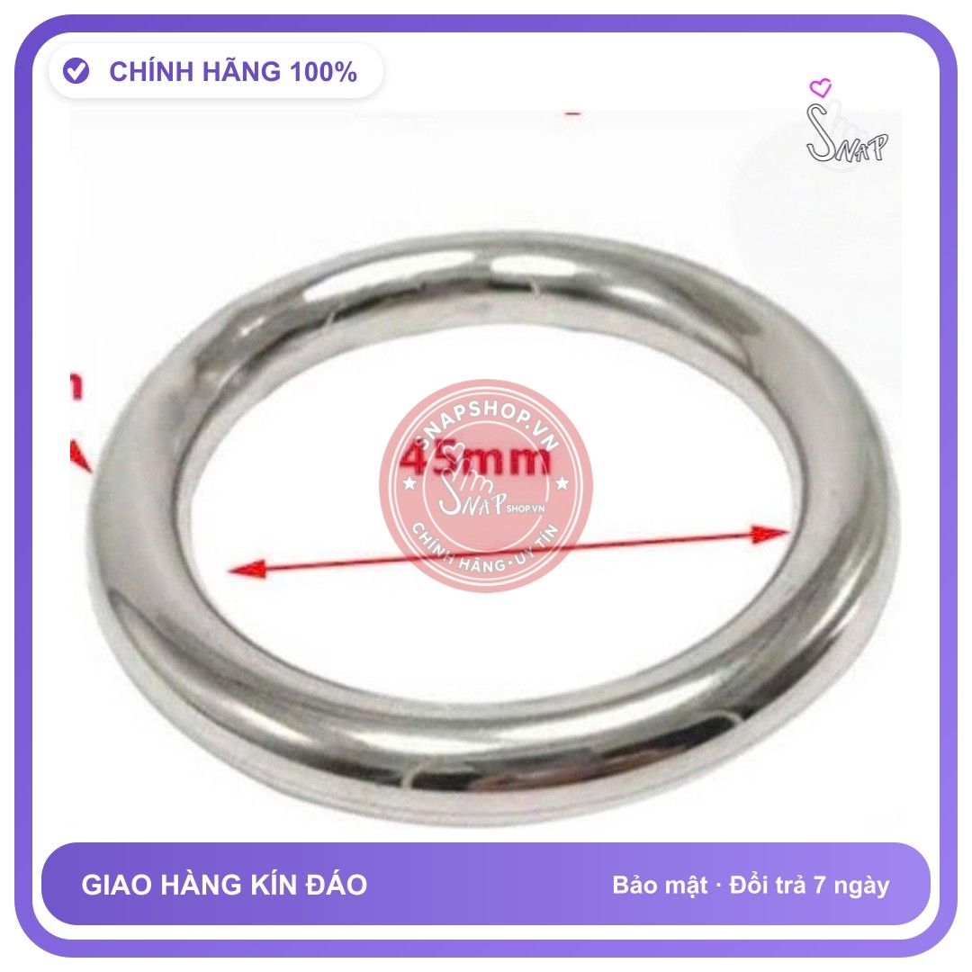 Viên uống hỗ trợ sinh lý nam Vòng Đeo Dương Vật inox cao cấp