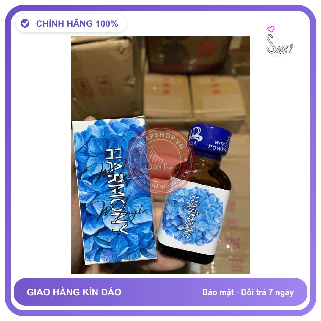 Chai hít tăng khoái cảm Popper HARMONY 30ml Chai hít kích th