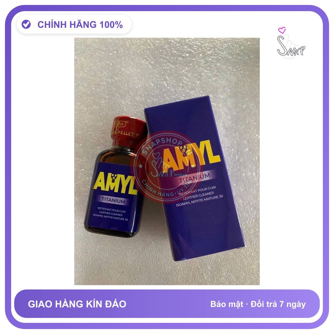 Chai hít tăng khoái cảm Popper AMYL 30ml Popper 30ml USA, Dò