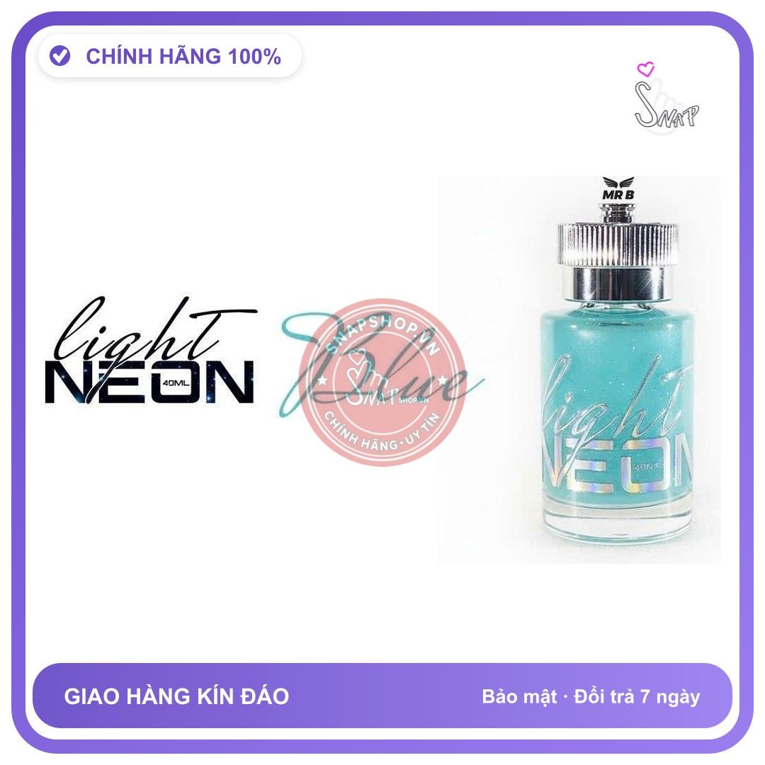 Chai hít tăng khoái cảm Popper MRB 40ml Popper neon 40ml mẫu