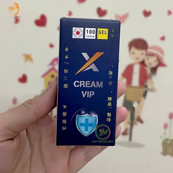 Kem Bôi Vip Nhật X Cream Vip Kéo Dài Thời Gian Nhật Bản tuýp