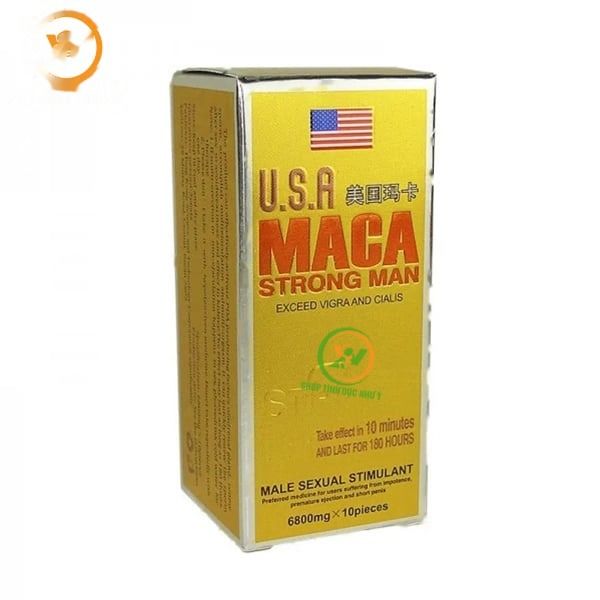 Viên uống hỗ trợ tăng cường sinh lý nam giới Maca Strong Man