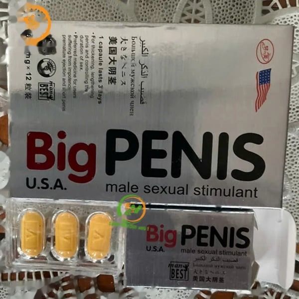 Viên uống hỗ trợ tăng cường sinh lý nam giới Big Penis hộp 1