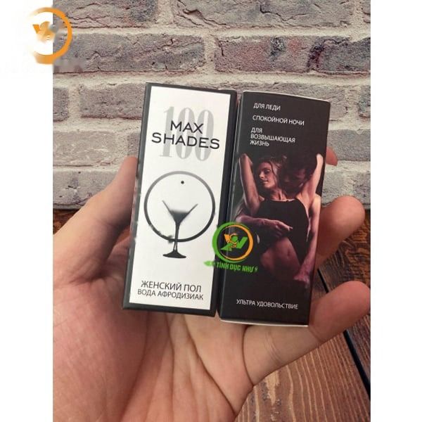 Nước hỗ trợ tăng kích thích tình cảm Max Shadex dạng nước cự