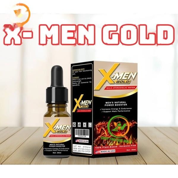 Nước uống hỗ trợ cương và kéo dài cực mạnh X-men Gold Dành C