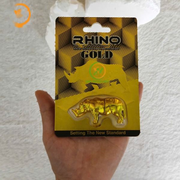 Thảo dược cường dương cho nam Rhino Gold USA Vỉ 1 Viên Chính