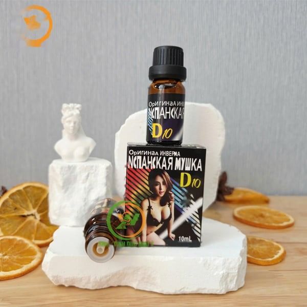 Sản phẩm hỗ trợ tăng sinh lý D10 loại nước cực mạnh của Nga 