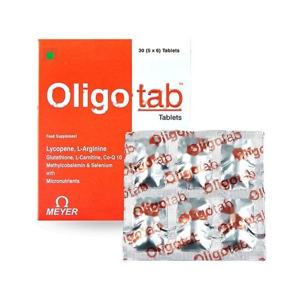 Oligotab Tablets - Dành Cho Nam Giới Trưởng Thành Đang Có Kế Hoạch Sinh Con (Hộp 30 Viên) Gwenshop Chính Hãng Mẫu Mới