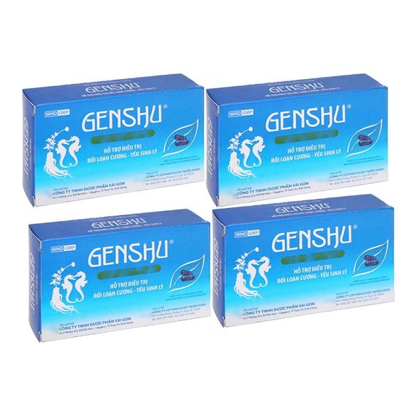 Viên Sinh Lý Genshu - Giúp Bổ Thận, Tráng Dương & Yếu Sinh Lý (Hộp 30 Viên) Gwenshop Chính Hãng