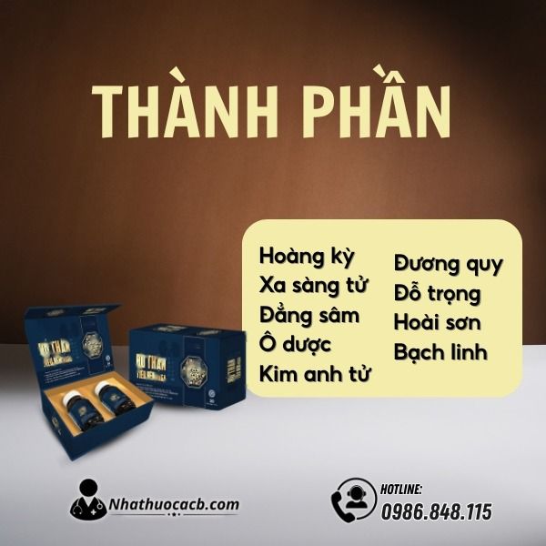 Bổ Thận Tiểu Đêm Naga Hỗ Trợ Dưỡng Thận, Tăng Cường Sinh Lực Phái Mạnh Gwenshop Chính Hãng
