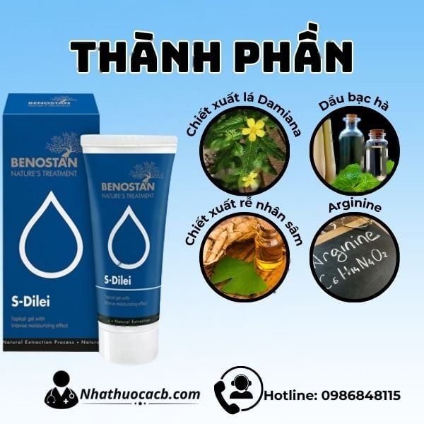 Gel Benostan S-Dilei Bí Quyết Hỗ Trợ Nam Giới Tự Tin Và Bền Bỉ Hơn Gwenshop Chính Hãng Hàng Nhập Khẩu