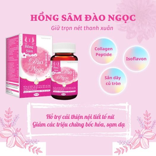 đồ chơi tình dục Hồng Sâm Đào Ngọc Cải Thiện Tăng Nội Tiết Tố Nữ Gwenshop Chính Hãng