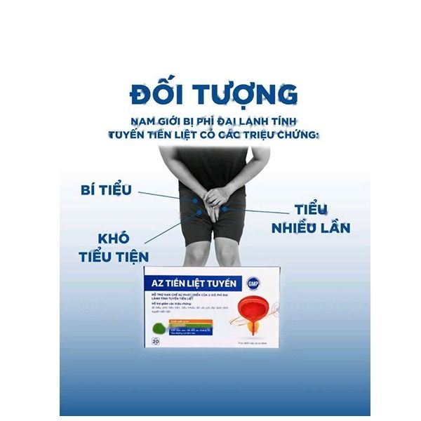 AZ Tiền Liệt Tuyến - HỖ TRỢ HẠN CHẾ SỰ PHÁT TRIỂN CỦA U XƠ, PHÌ ĐẠI LÀNH TÍNH TUYẾN TIỀN LIỆT Snapshop Chính Hãng Mẫu Mớ