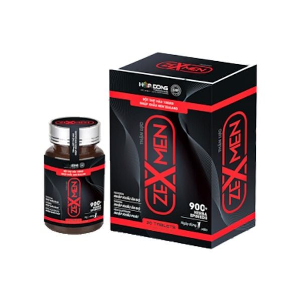 Thận Lực Zex Men - Hỗ Trợ Bổ Thận, Tráng Dương Gwenshop Chính Hãng Hàng Nhập Khẩu