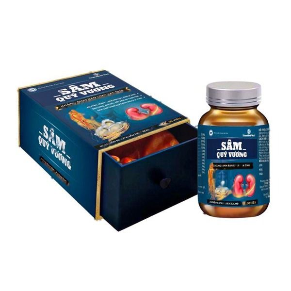 SÂM QUÝ VƯƠNG - Hỗ Trợ Bổ Thận & Tráng Dương (Hộp 30 Viên) Snapshop Chính Hãng