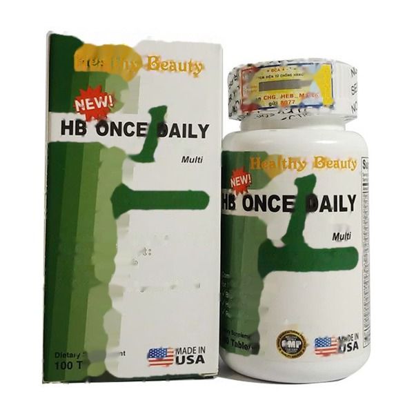 HB Once Daily Men’s - Giúp Bổ Sung Vitamin & Khoáng Chất Thiết Yếu Cho Nam Giới Snapshop Chính Hãng Hàng Nhập Khẩu