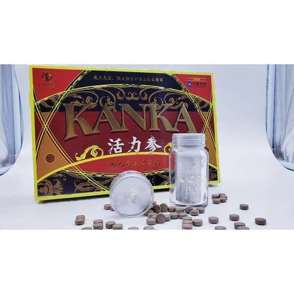 Bổ Thận Kanka Katsuryokujin Nhật Bản Hộp 30 Viên - Hỗ Trợ Bồi Bổ Sức Khỏe Gwenshop Chính Hãng Hàng Nhập Khẩu