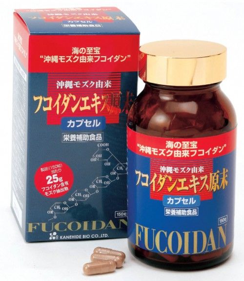 Vi&ecirc;n uống Fucoidan Kanehide Bio của Nhật