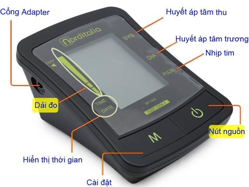 M&aacute;y đo huyết &aacute;p bắp tay Norditalia BP-1000 3