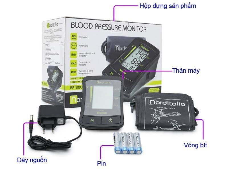 M&aacute;y đo huyết &aacute;p bắp tay Norditalia BP-1000 2