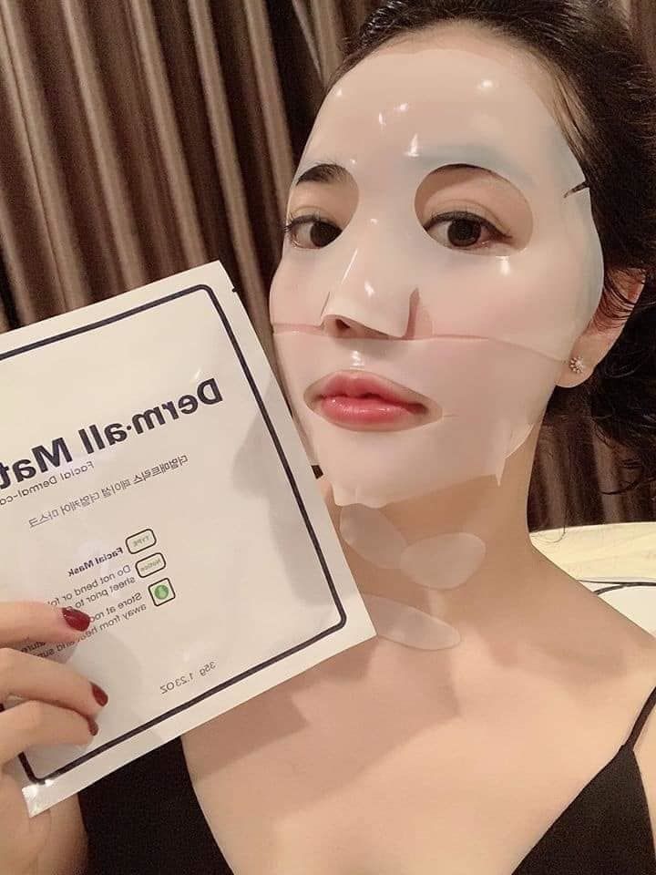Mặt nạ dưỡng trắng Derm-All Matrix H&agrave;n Quốc