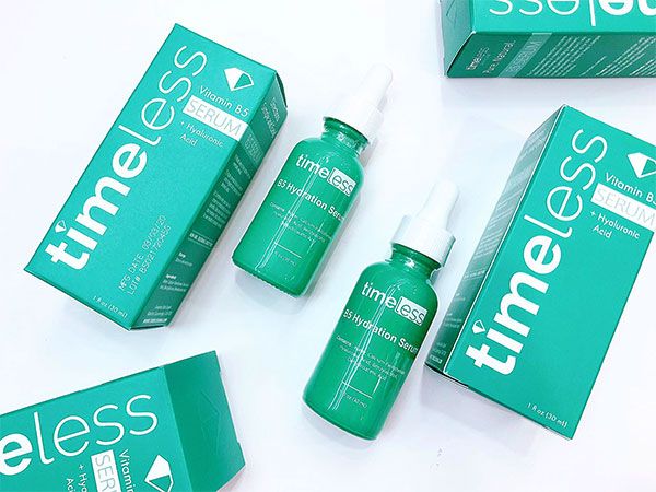 Thiết kế bao b&igrave; Serum Timeless B5 Hydration