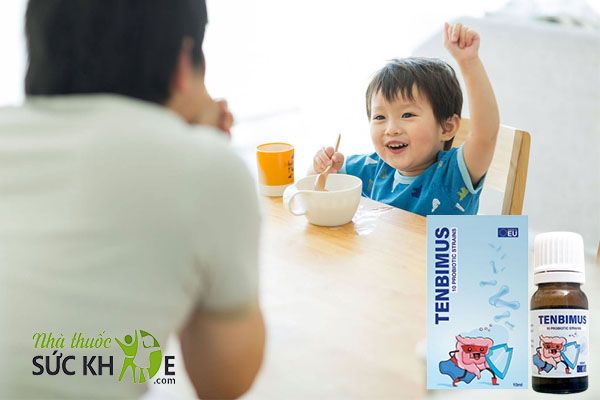 C&oacute; thể sử dụng Men vi sinh Tenbimus cho b&eacute; k&eacute;o d&agrave;i từ 2- 3 th&aacute;ng